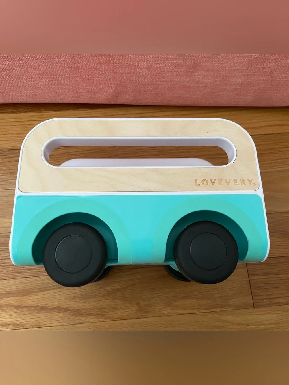 Lovevery Wheel Around Town Bus Wooden Montessori Toy Realist Play Kit Bus Only